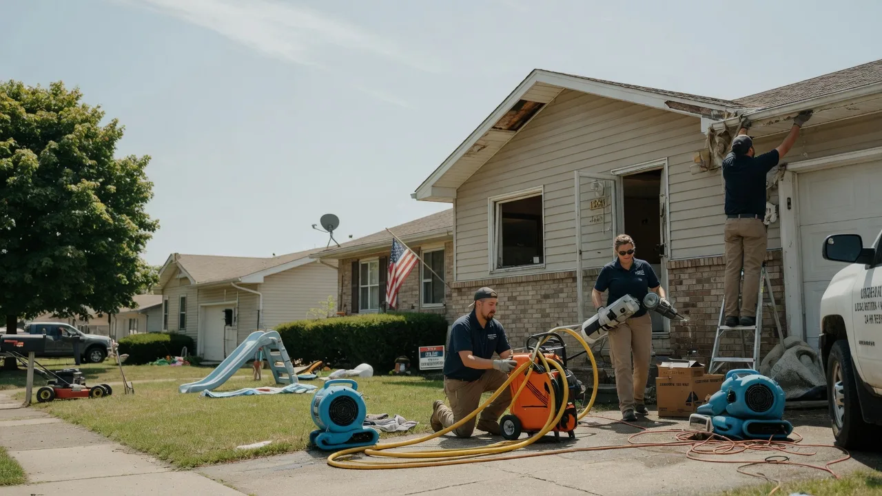 Water Damage Restoration in Cherokee, KS near me